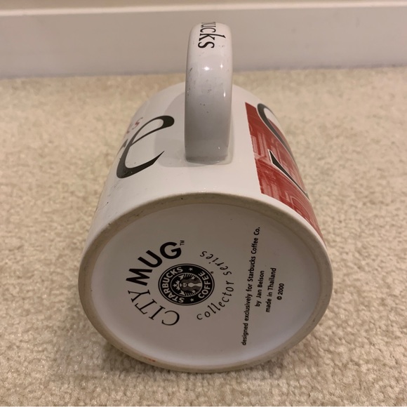 Starbucks Singapore City Collectors Series Coffee Mug Cup 20 Fl Oz Vintage 2000 - Picture 2 of 13